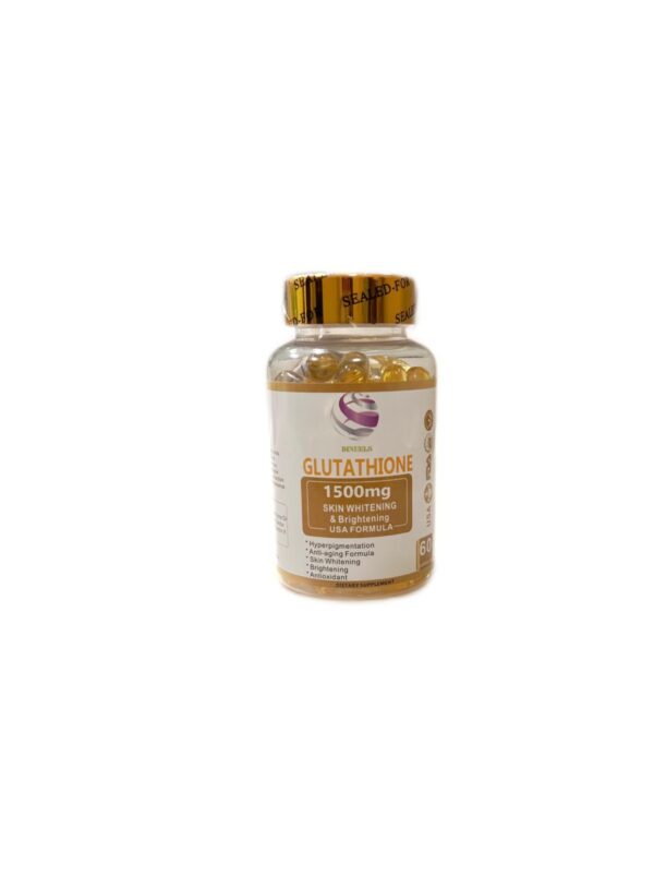 Glutathione 1500mg Caps Glutathione 1500mg Skin Whitening & Brightening Caps